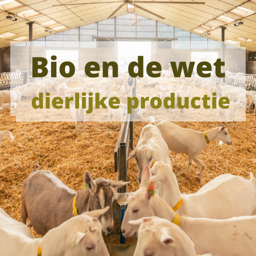 bio en de wet cover dierlijke productie